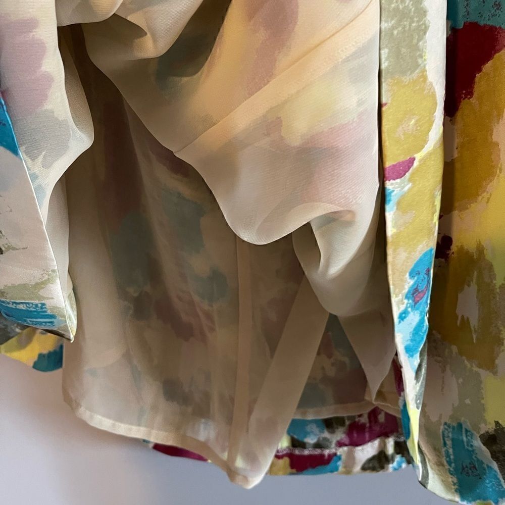 Relativity MultiColor Skirt | SZ 18W - Picture 6 of 8
